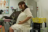 Pregnant Japanese getting fucked by the Doctor in 9th month