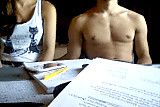 Young german couple with perfect bodies on chatroulette