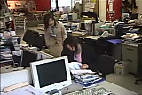 Japanese employee deprave her collegue