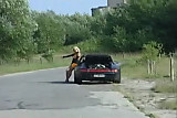 Blondine Anhalter Fick - Blonde Hitchhiker Fuck