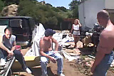 Chelsea Zinn - Gangbang white trash style