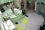 Big Brother NL  Hot Blond Teen Girl Bathing and shower