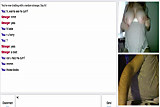 Omegle adventures 2 - hairbrush in pussy