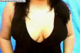 Hot Brunette fingers ass on webcam