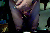 spiked cbt ball stretcher and more part 2 with cumshot