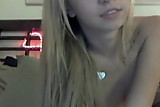 adorable webcam blonde