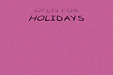 Open for holidays 2