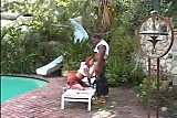 Donna Marie fucked outside by black dick
