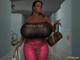 3D Large Breast 1
