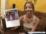 Veronica Jett swallows