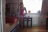 Blonde amateur teen streaps and blowjob M22