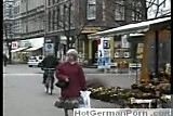 German grandmother catches her boy masturbating and fucks him