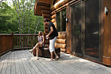Couple in cabin