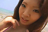 Hitomi Tanaka - Threesome on Beach - M27
