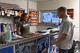 Hot german teen gets fucked in a store