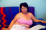 Granny in a Webcam