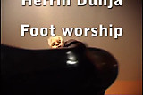 Foot Worship Tan nylons