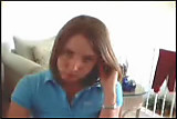 Teen girl fingering her pussy on webcam