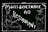 Mousquetaire au Restaurant