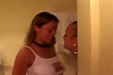 Pretty Lesbians Muffdiving After Taking A Shower...F70