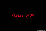 Aurora snow