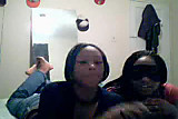 Ebony teens webcam fun