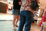 HD - Candid Mother And Not Her Daughter Ass - HD