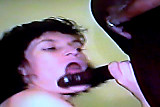 AndreaSex Whole sucks! Licking A Huge Black Cock