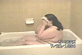 Chubby wife in bath
