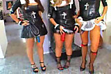 Latex Nuns With Strapons! by TLH