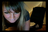 Hot amateur creamy solo on webcam