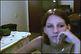 Hot teen girl on webcam