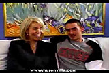Blonde Milf in 1st time hardcore film does a younger guy!